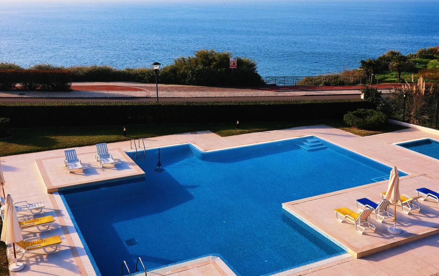 شقة Sea View W Pool, Terrace & Parking كاسكايس المظهر الخارجي الصورة