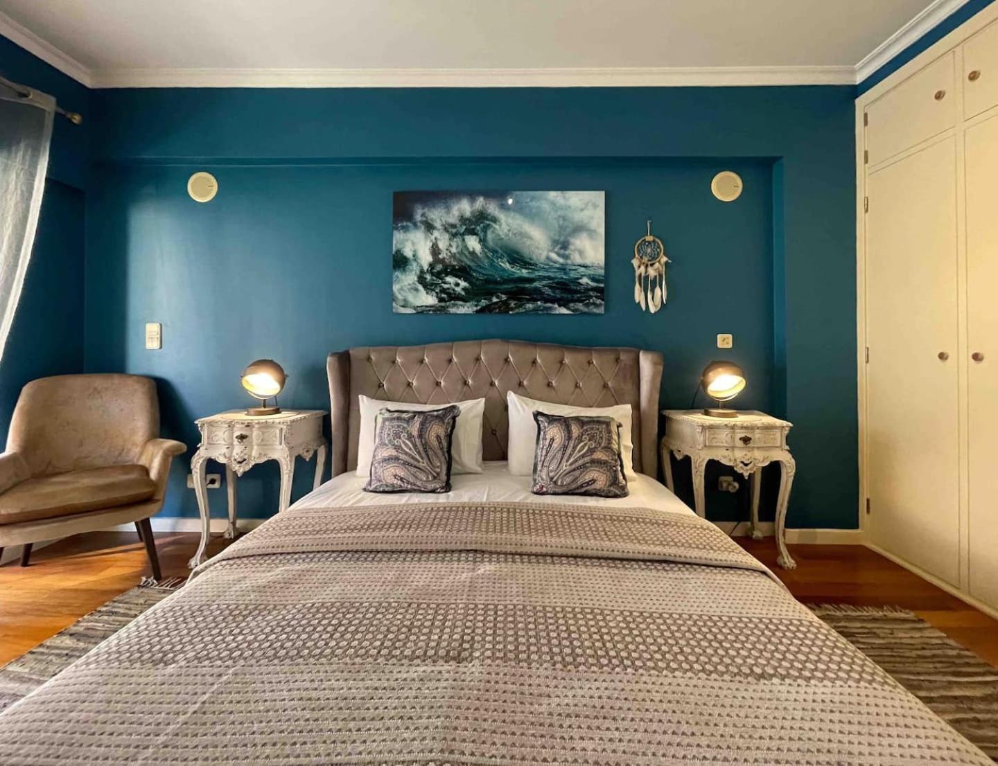 شقة Sea View W Pool, Terrace & Parking كاسكايس المظهر الخارجي الصورة