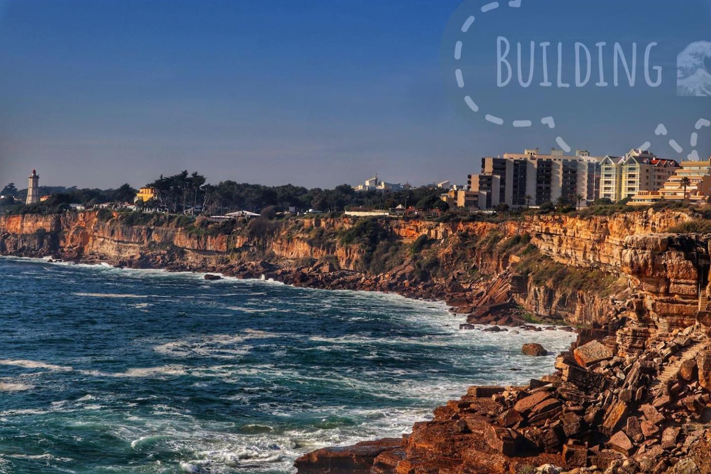 شقة Sea View W Pool, Terrace & Parking كاسكايس المظهر الخارجي الصورة