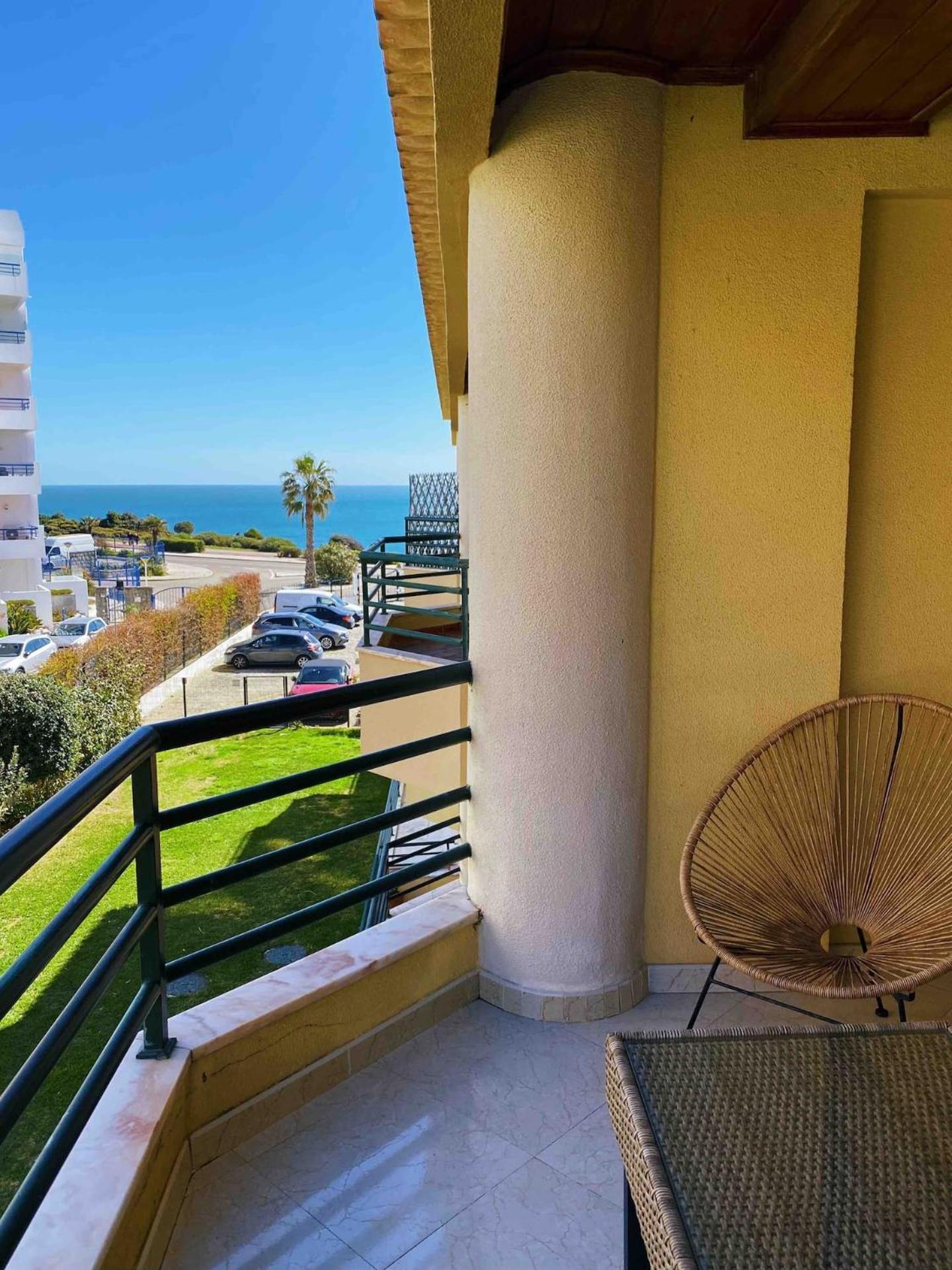 شقة Sea View W Pool, Terrace & Parking كاسكايس المظهر الخارجي الصورة